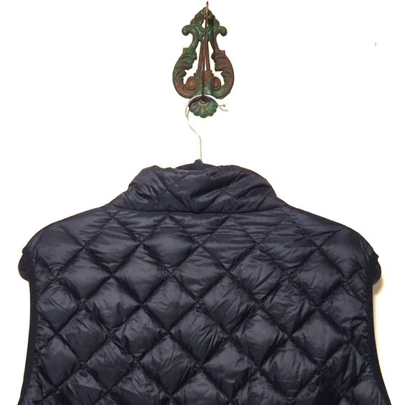 Hawke & Co Down Packable Puffer Zip Up Vest Black & Gray Men's Size Large - Picture 5 of 11